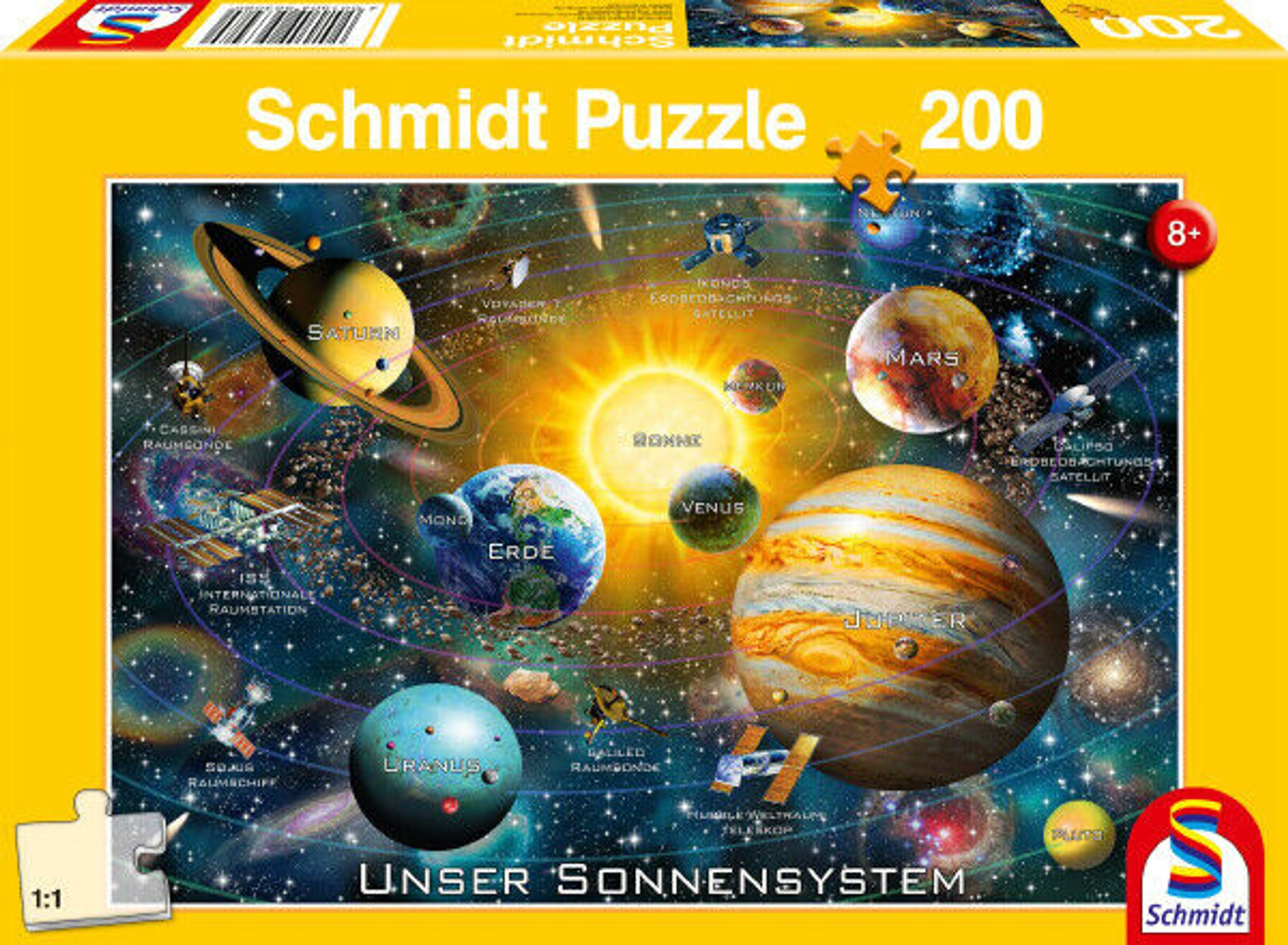 Puzzle SPIELE Unser Sonnensystem SCHMIDT