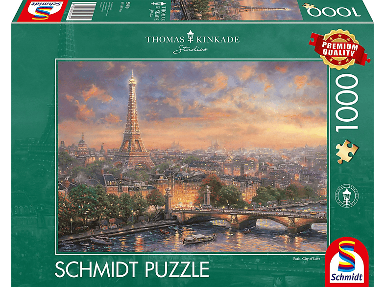 SCHMIDT SPIELE Paris Stadt der Liebe Puzzle