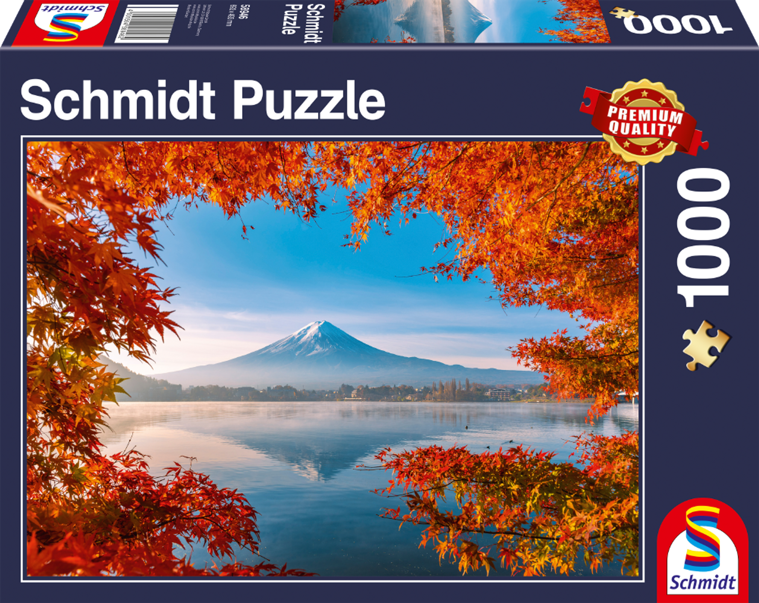 SCHMIDT SPIELE Fuji am Herbstzauber Puzzle