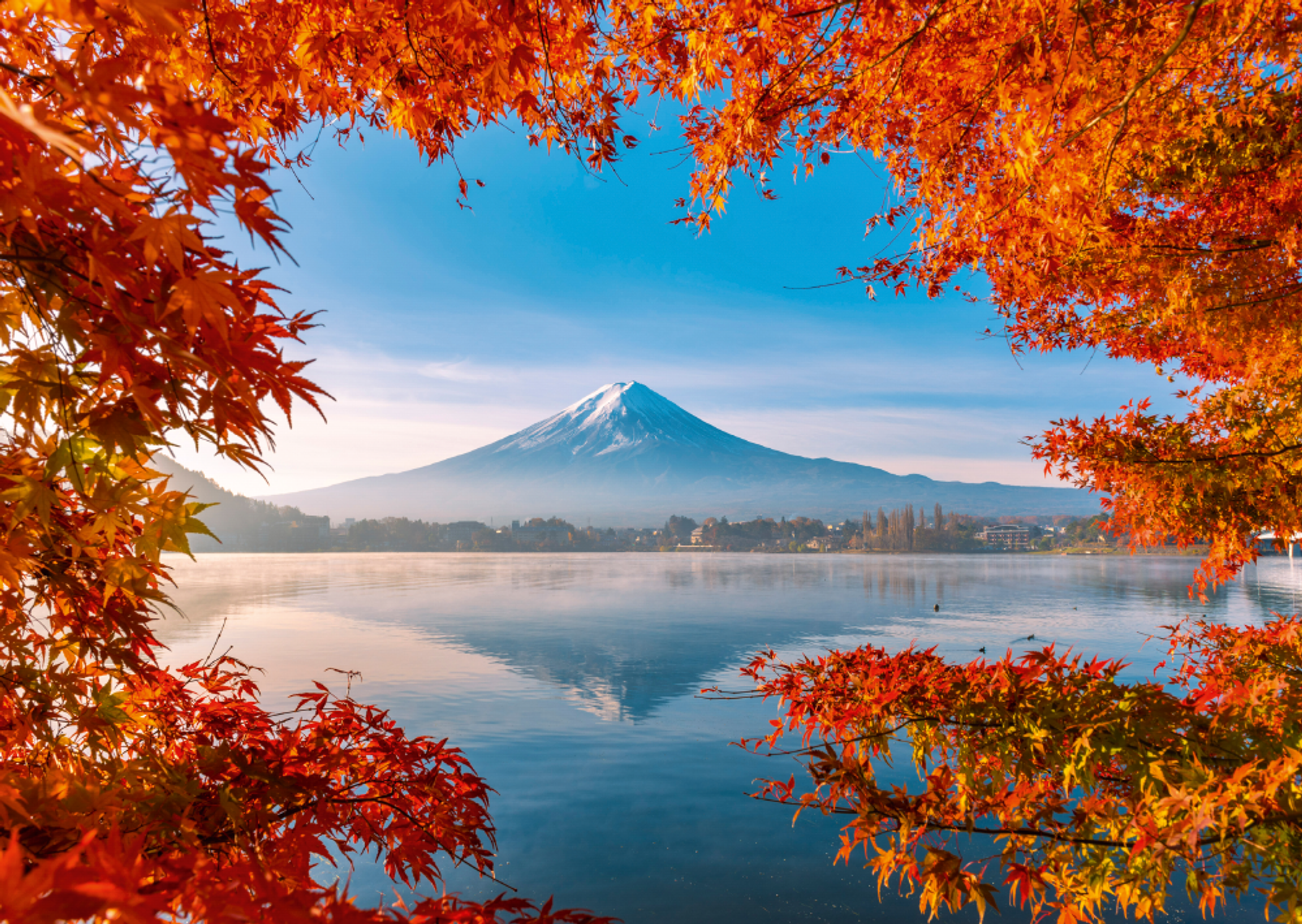 SCHMIDT SPIELE Herbstzauber am Fuji Puzzle