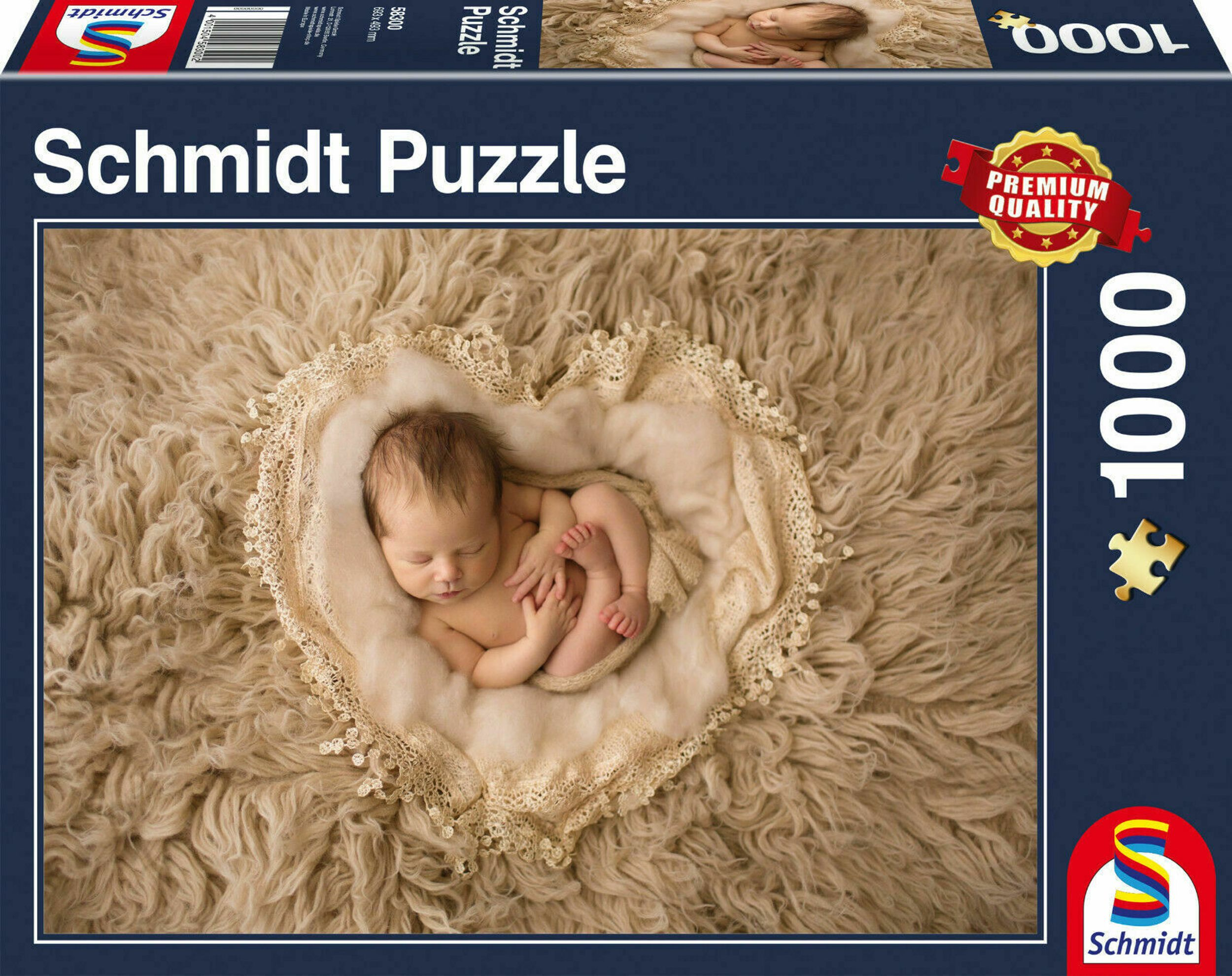 Herzchen SCHMIDT SPIELE Baby Puzzle