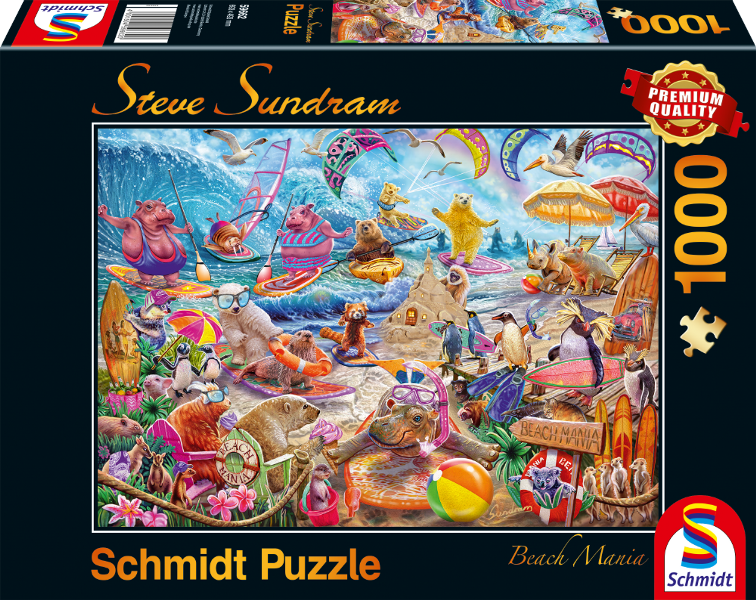SPIELE Beach Puzzle SCHMIDT Mania