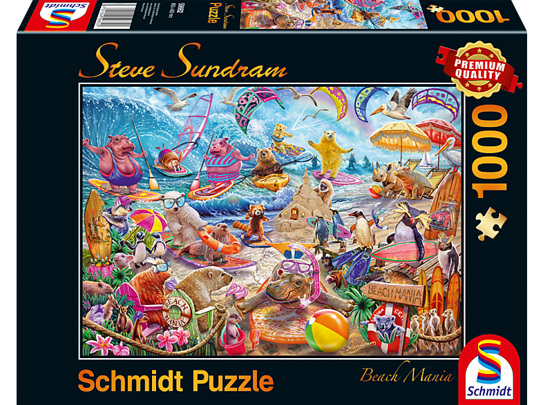Mania SPIELE SCHMIDT Beach Puzzle