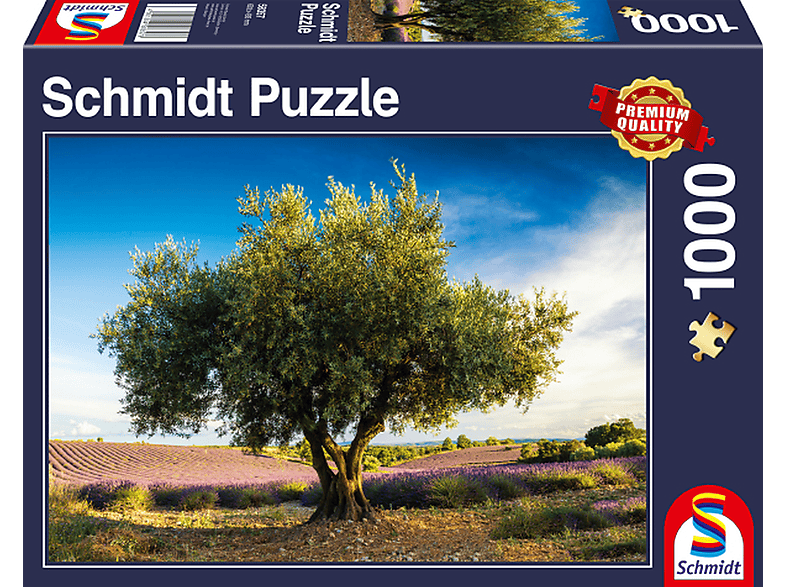 SCHMIDT SPIELE Olivenbaum in der Provence Puzzle | bis 1000 Teile