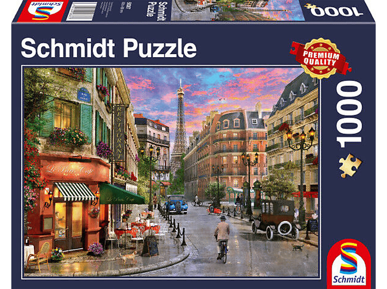 SCHMIDT SPIELE Straße zum Eiffelturm Puzzle
