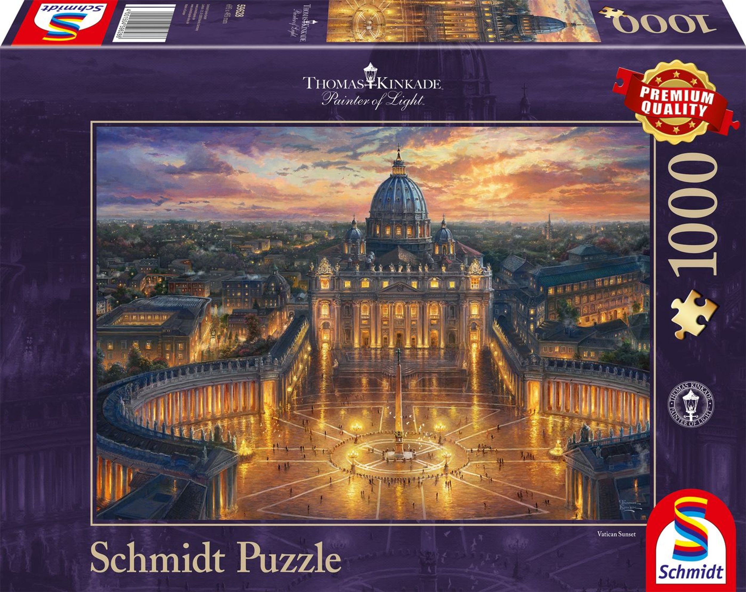 Vatikan SCHMIDT Puzzle SPIELE