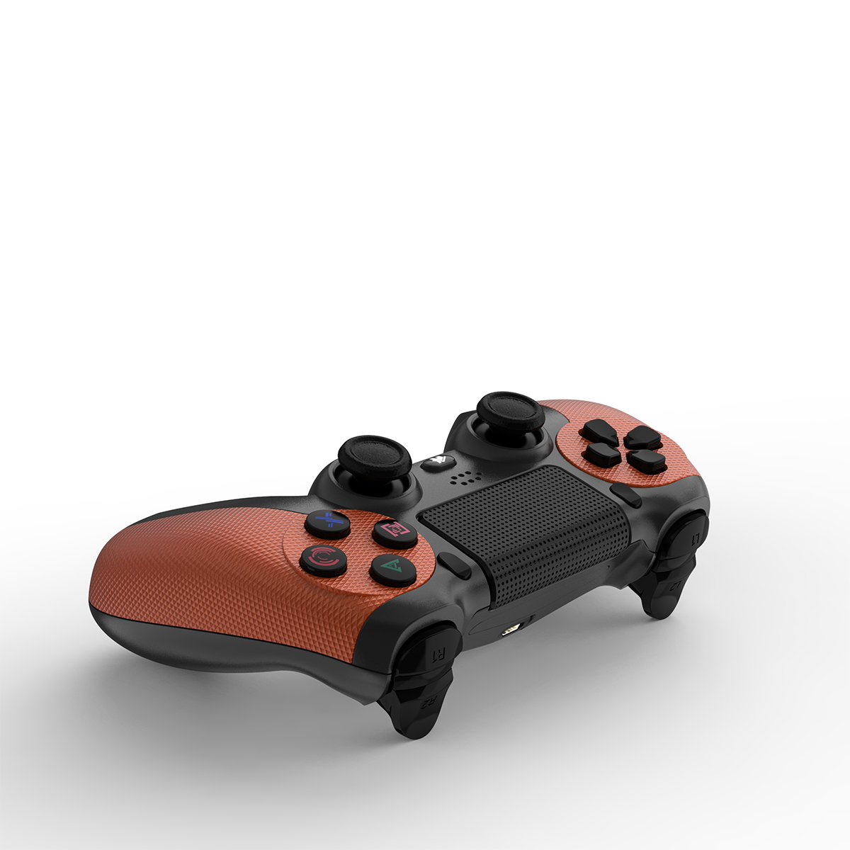 PS4 Orange Bluetooth Gamepad, Wireless Vitalität für Controller TADOW Gamepad, Orange Controller, Vitalität