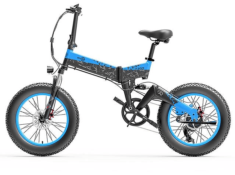 E-Scooter (Laufradgröße: 20 BEZIOR Unisex-Rad, XF200 Blau) Zoll,