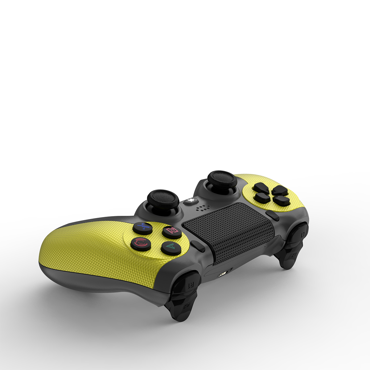 TADOW Wireless Gamepad, Bluetooth Controller, PS4 Gamepad, Zitronengelb Zitronengelb für Controller