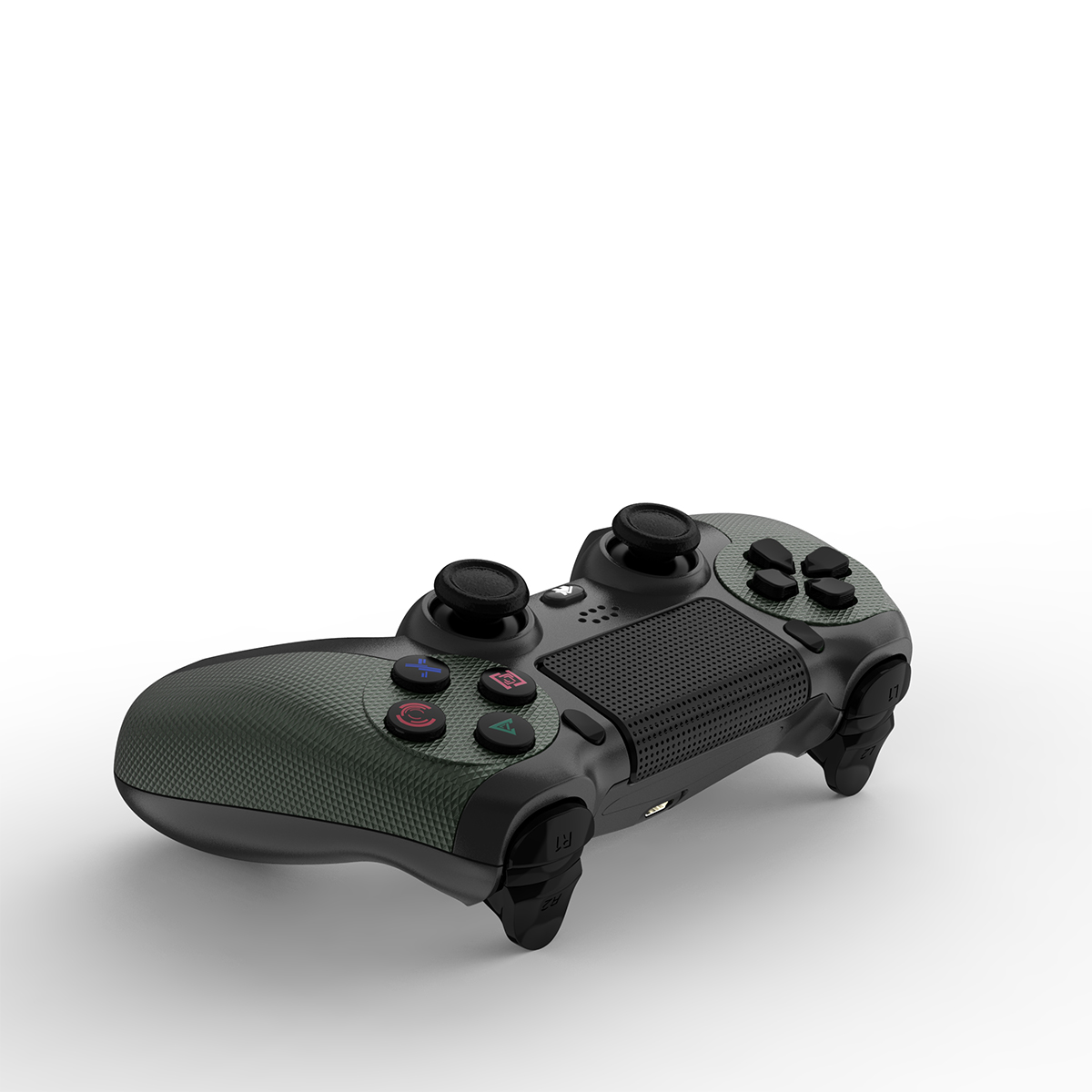 RESPIEL Gamepad, Wireless Gamepad, Controller Cangling PS4, Grün Controller, für Cangling Grün Bluetooth
