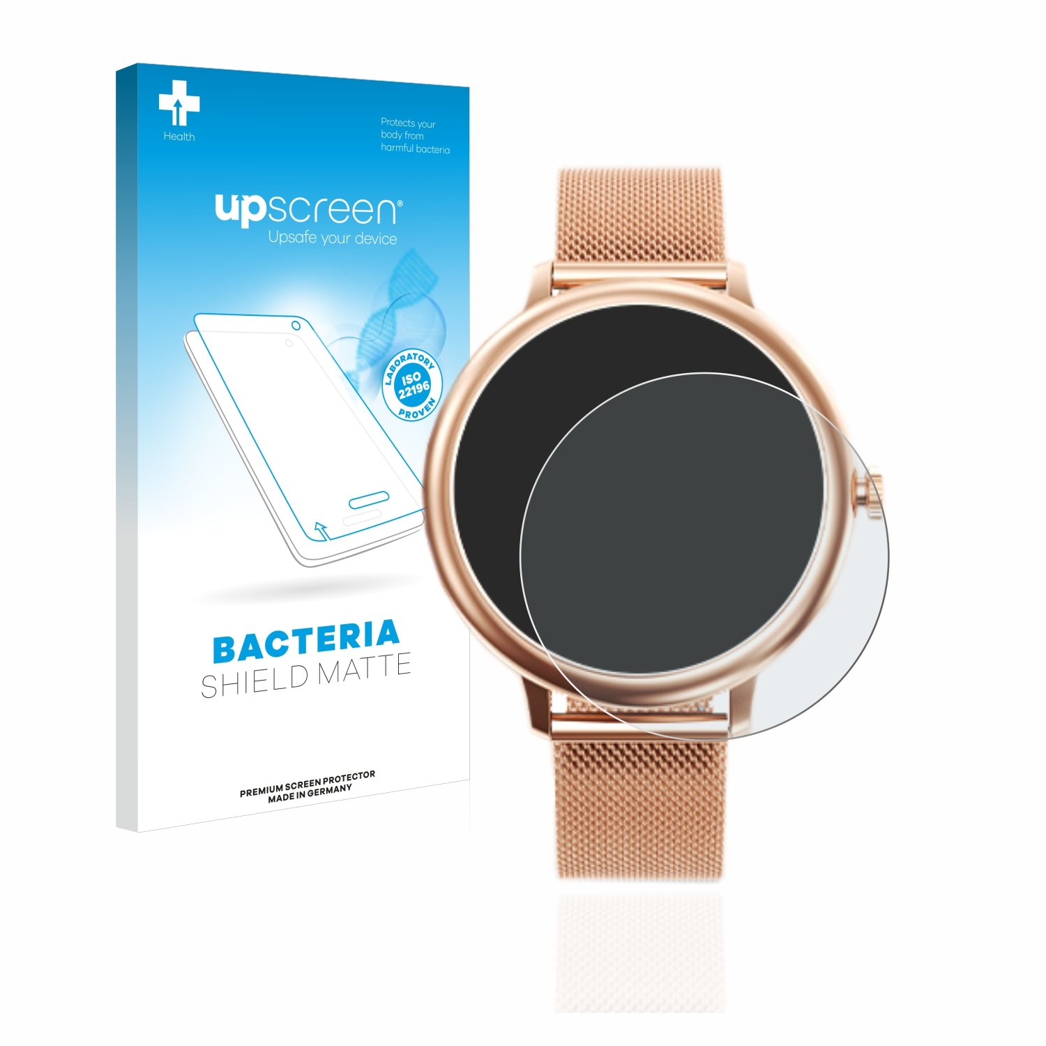 UPSCREEN antibakteriell entspiegelt Women\'s matte Schutzfolie(für Naixues Smartwatch (39mm)) 1.08