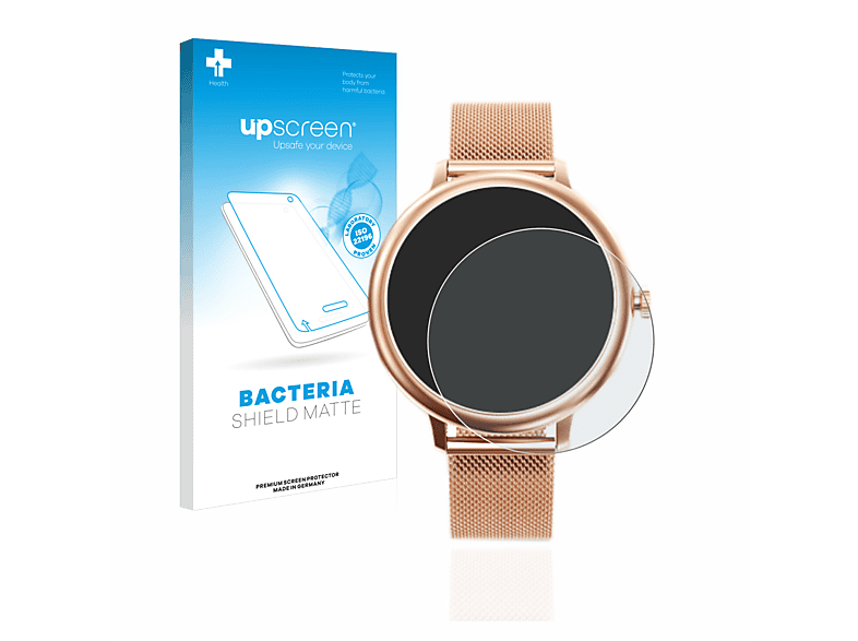 UPSCREEN antibakteriell entspiegelt matte Schutzfolie(für Naixues Women\'s Smartwatch 1.08\