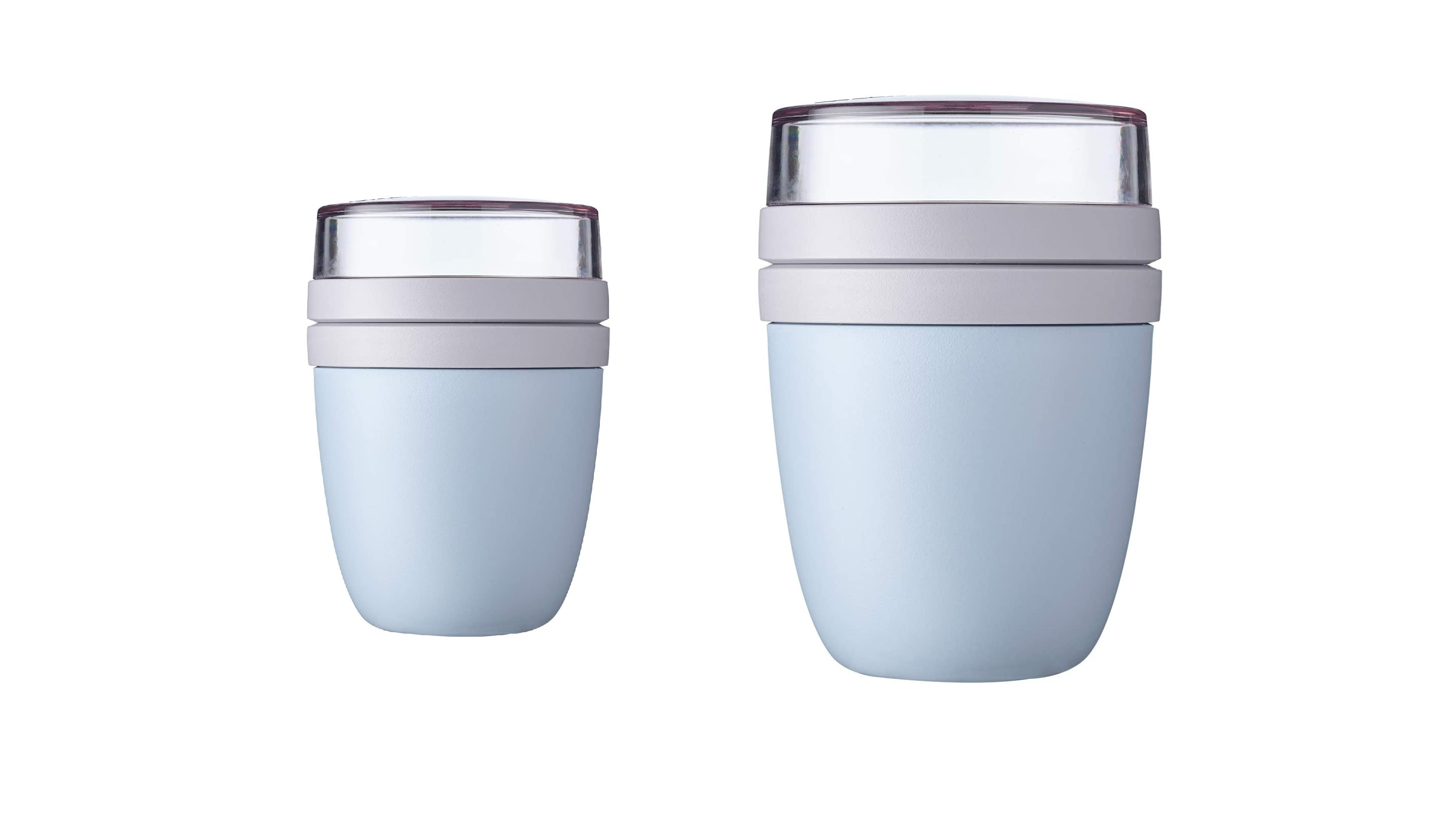 Blue Blue Ellipse Nordic MEPAL Nordic Lunchpot Duo Reisebecher, Pack