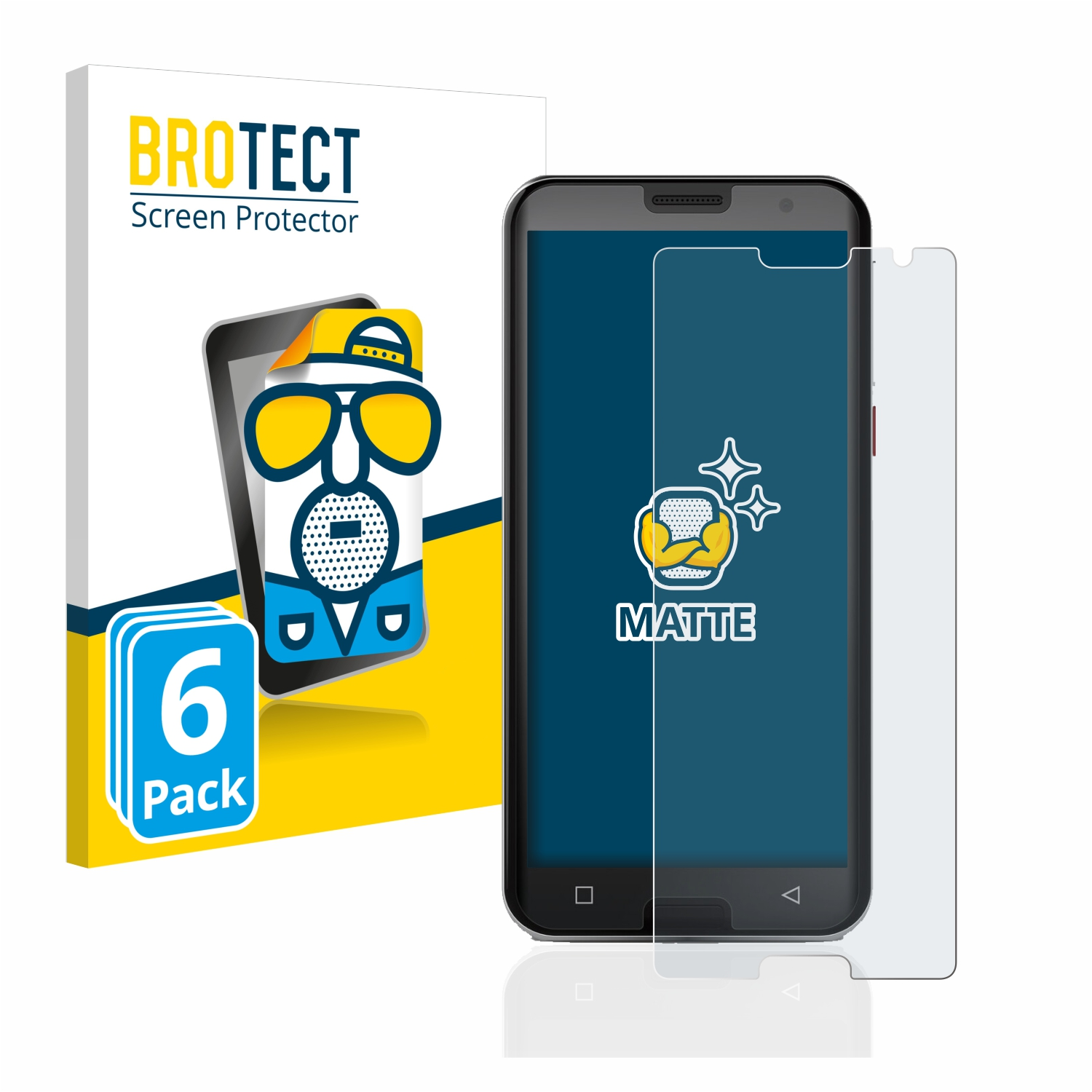 matte 5) Schutzfolie(für BROTECT Smart Emporia 6x