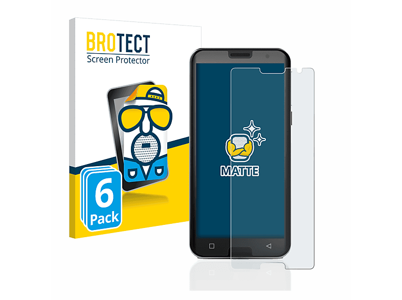 matte 5) Schutzfolie(für BROTECT Smart Emporia 6x