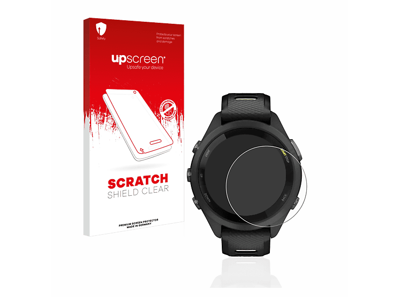 UPSCREEN Kratzschutz klare Schutzfolie(für Garmin Forerunner 265S (42 mm)) | Smartwatch Schutzfolien & Gläser