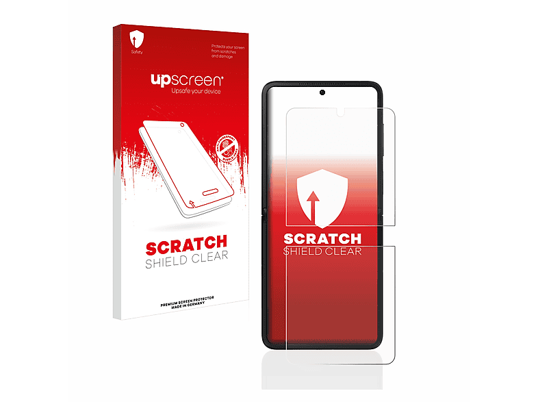 UPSCREEN Kratzschutz klare Oppo Schutzfolie(für N2 Find Flip)