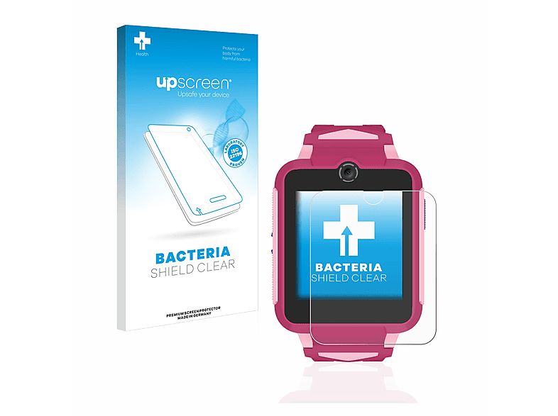 UPSCREEN antibakteriell klare Schutzfolie(für TCL Movetime Family Watch MT42X)