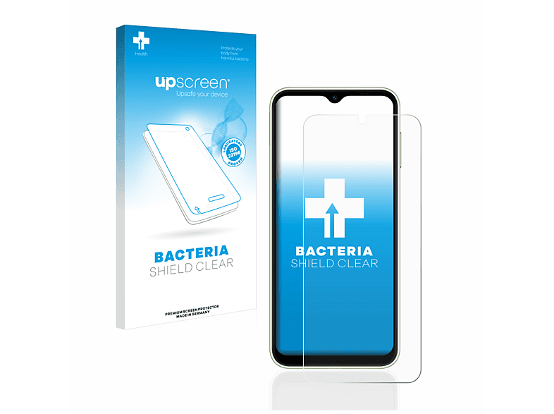 UPSCREEN Galaxy klare 4G) antibakteriell A14 Schutzfolie(für Samsung