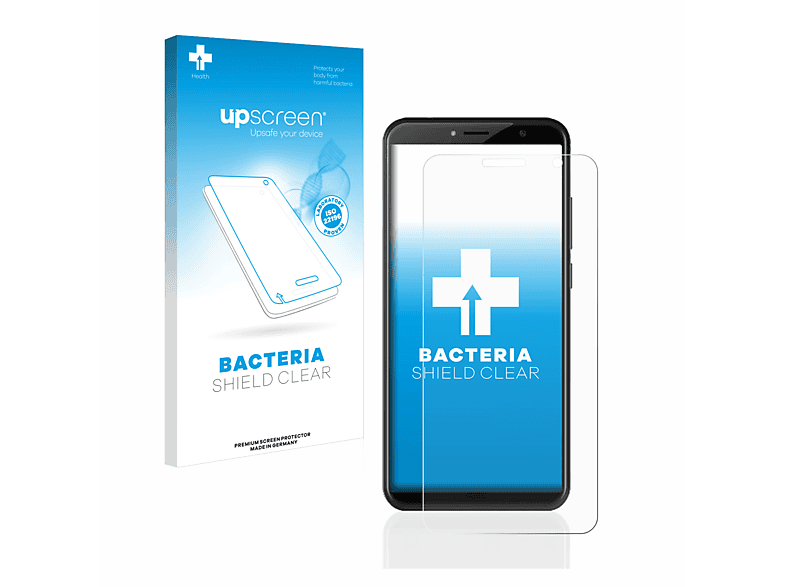 UPSCREEN antibakteriell klare Schutzfolie(für Panasonic Eluga Ray 550)