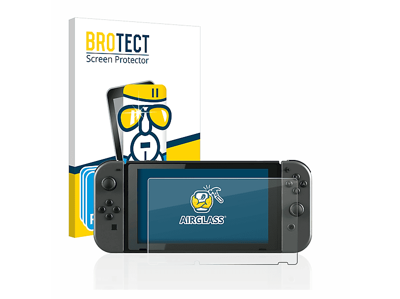 BROTECT 3x klare Schutzfolie(für Airglass Switch) Nintendo