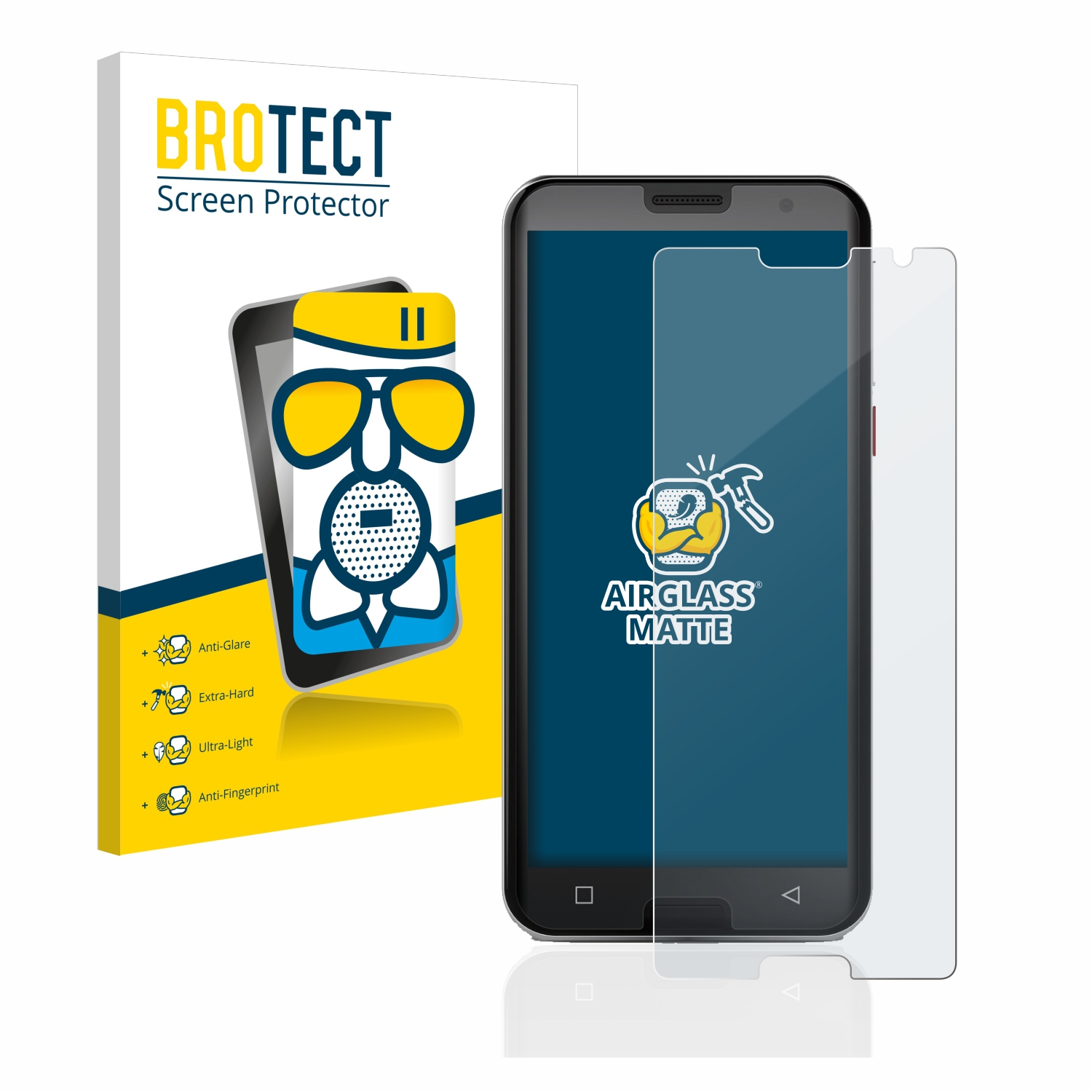 BROTECT Smart matte Airglass Emporia 5) Schutzfolie(für