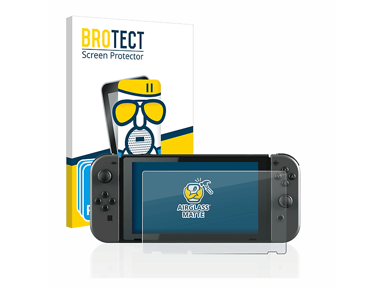 BROTECT 3x Nintendo Switch) Schutzfolie(für Airglass matte