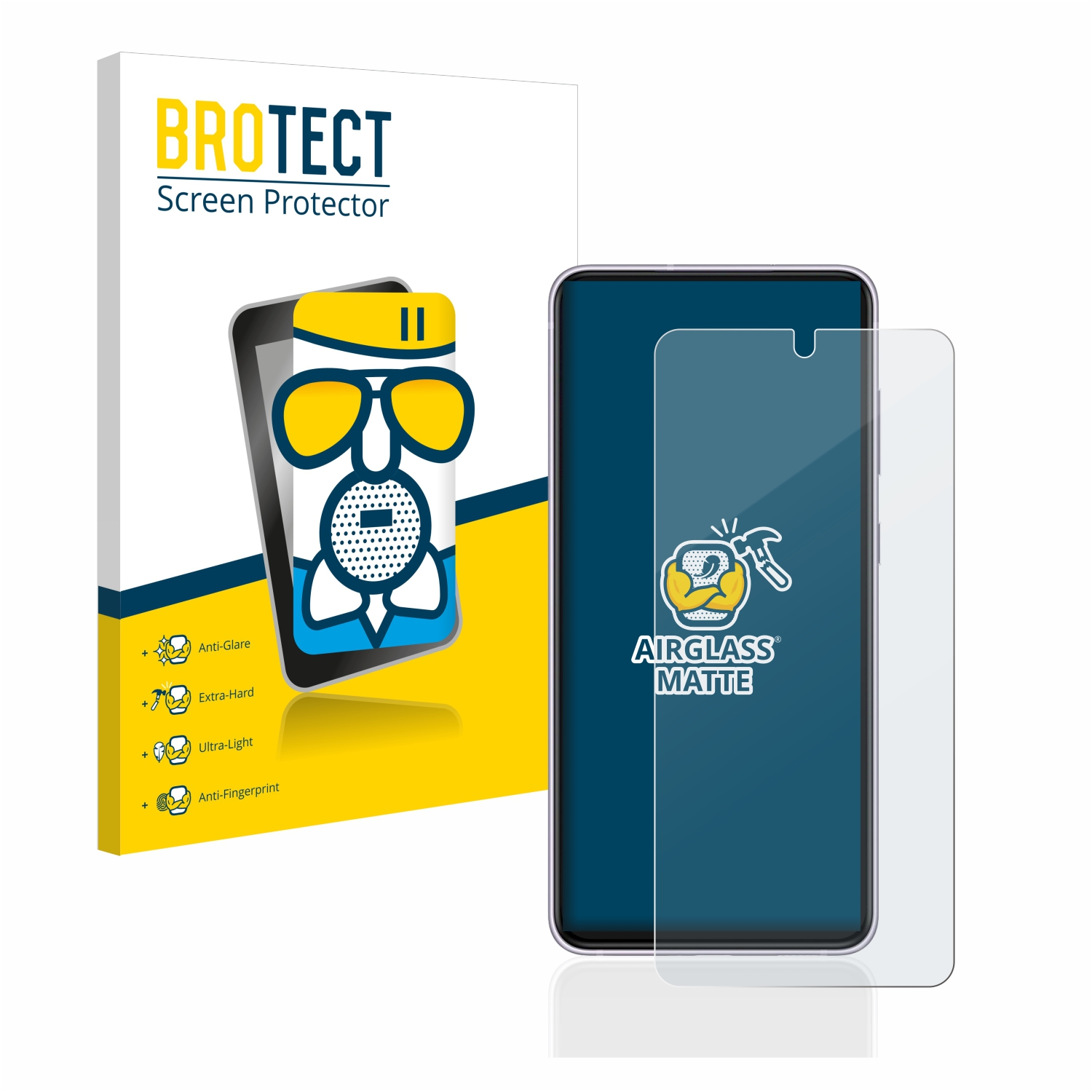 Galaxy Airglass matte Samsung 5G) S21 BROTECT Schutzfolie(für FE