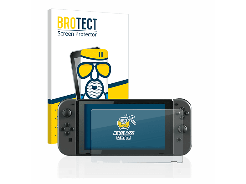 BROTECT Airglass matte Schutzfolie(für Nintendo Switch)