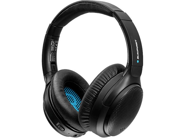 BLAUPUNKT Bluetooth Kopfhörer mit ANC (aktive Geräuschunterdrückung) | HPB 200, Over-ear Kopfhörer Schwarz
