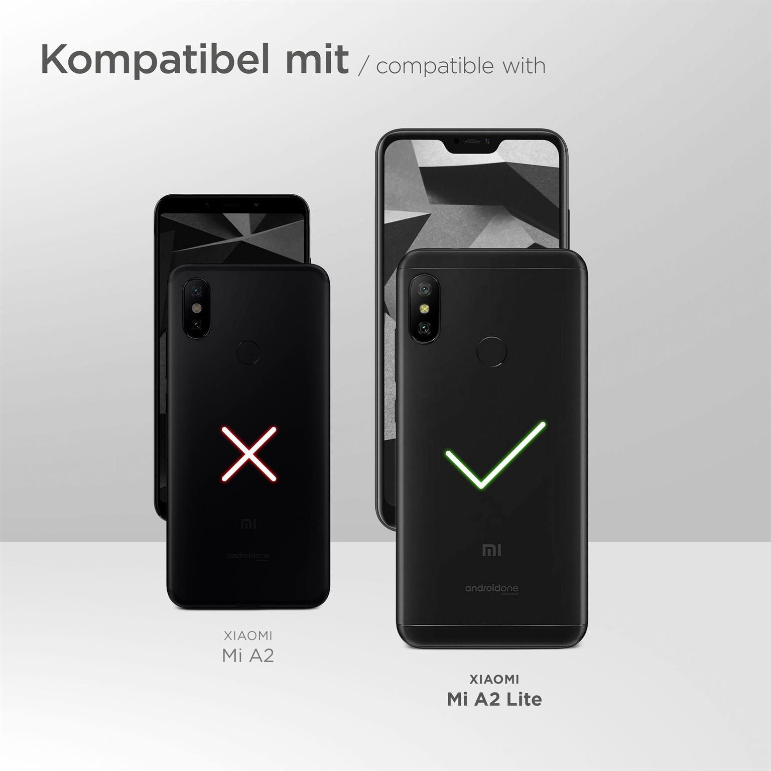 MOEX Flip Cover, Case, Lite, Mi A2 Deep-Black Flip Xiaomi