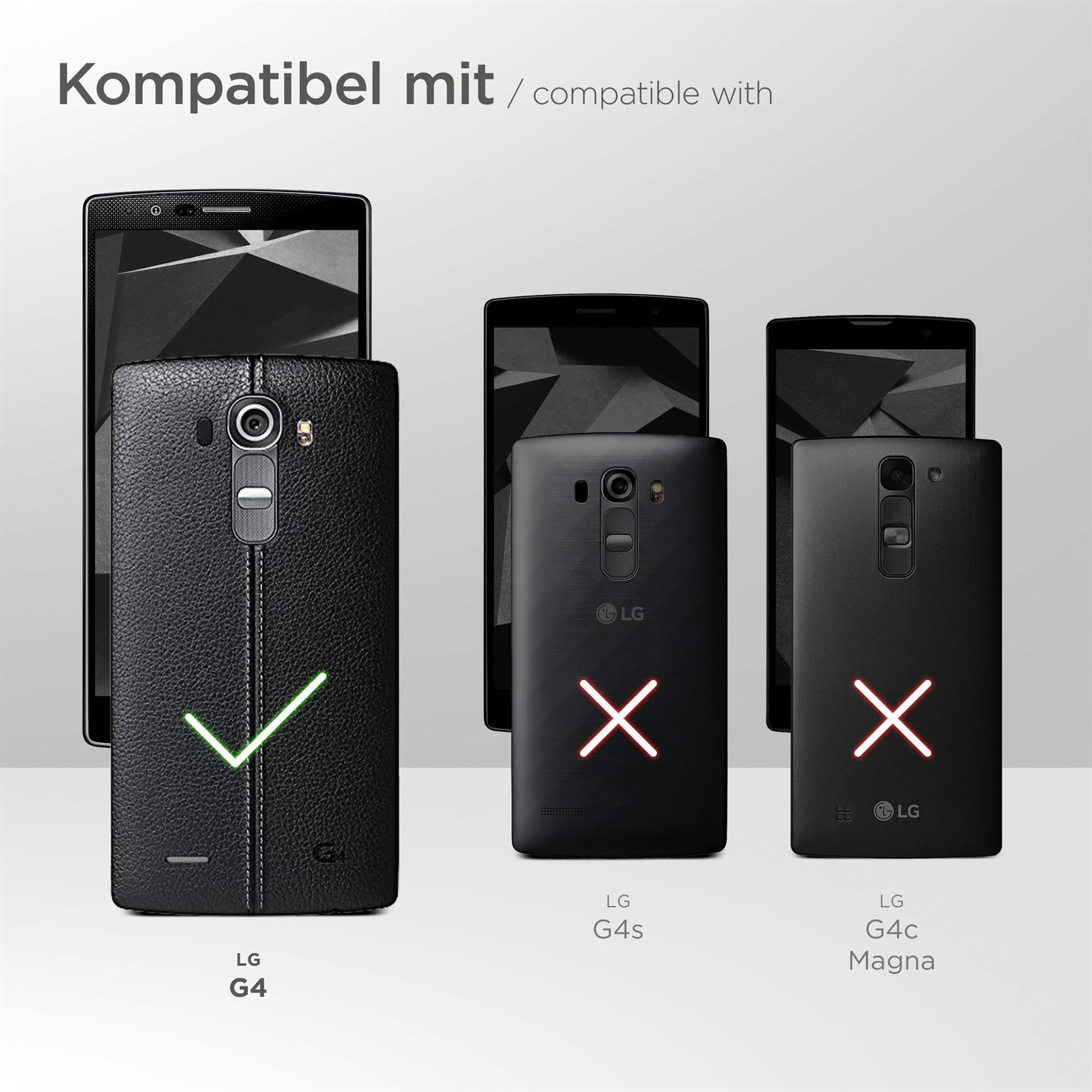 G4, Deep-Black Cover, MOEX Case, LG, Flip Flip