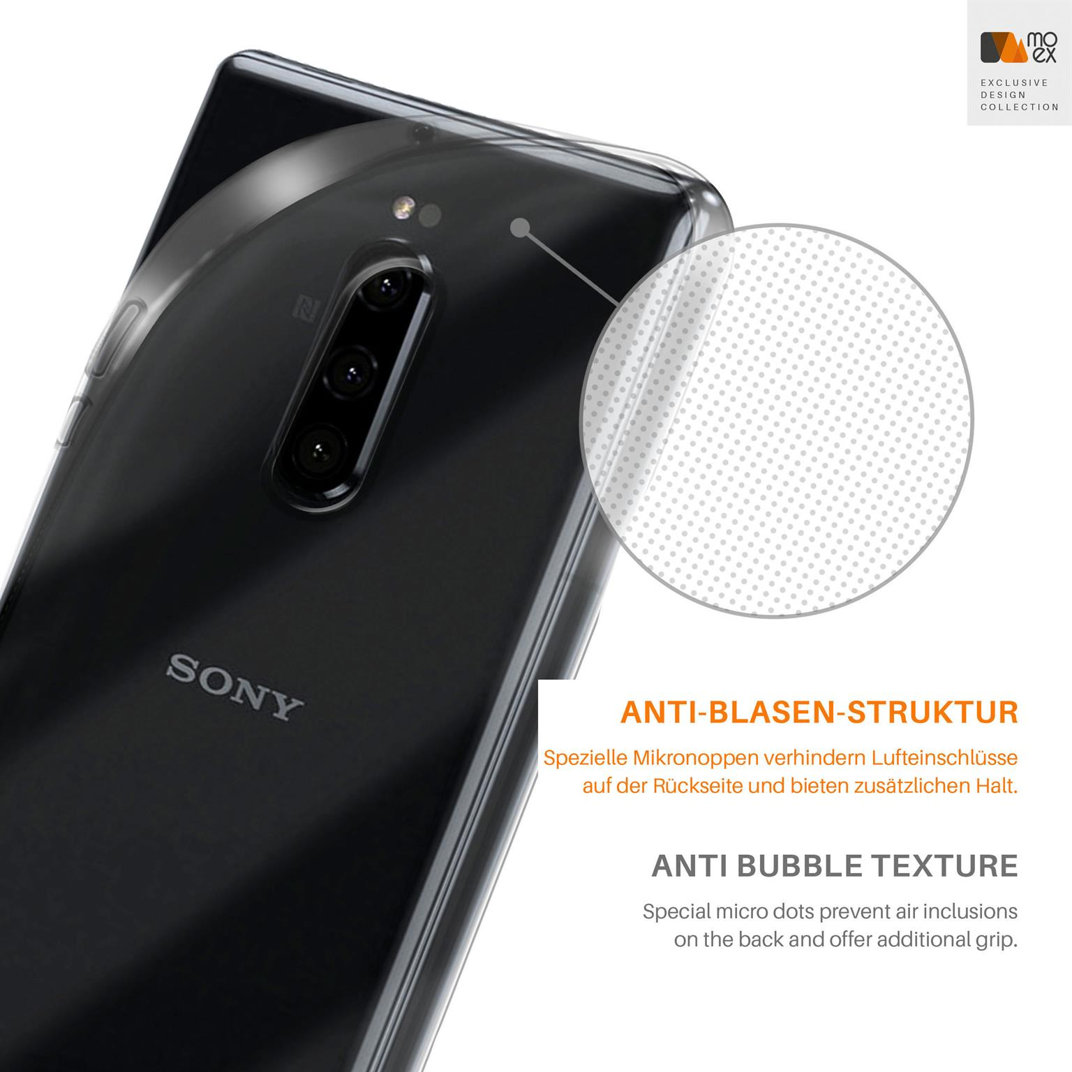 Xperia Crystal-Clear Aero 1, Case, Backcover, Sony, MOEX