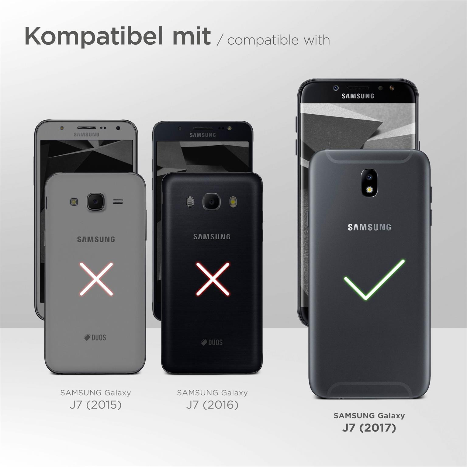 Bild zeigt Telefonkompatibilität, drei Telefone, zwei mit roten X-Markierungen und eines mit grünem Häkchen.