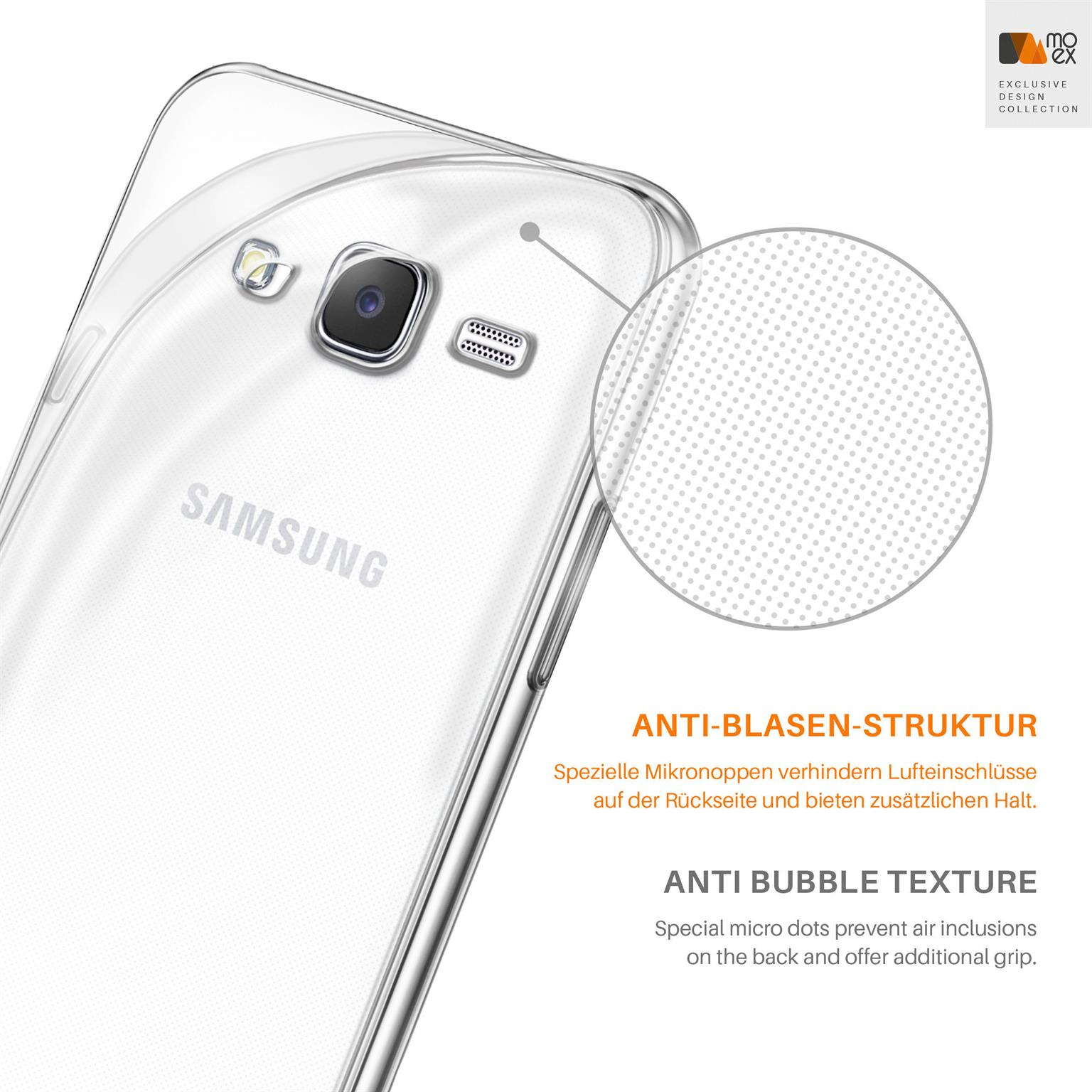 Aero (2016), J3 Case, Samsung, Crystal-Clear Backcover, MOEX Galaxy