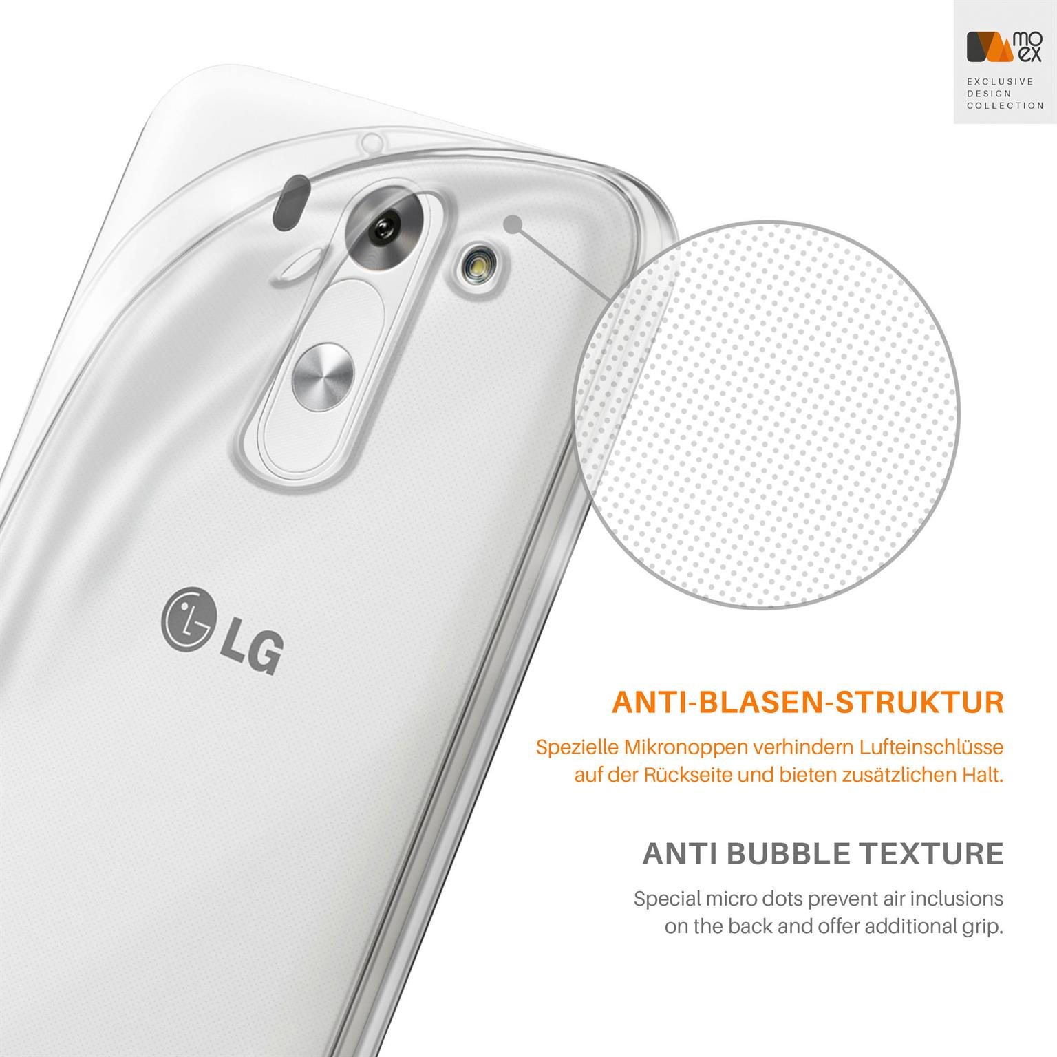 MOEX Aero Case, Backcover, G3, LG, Crystal-Clear
