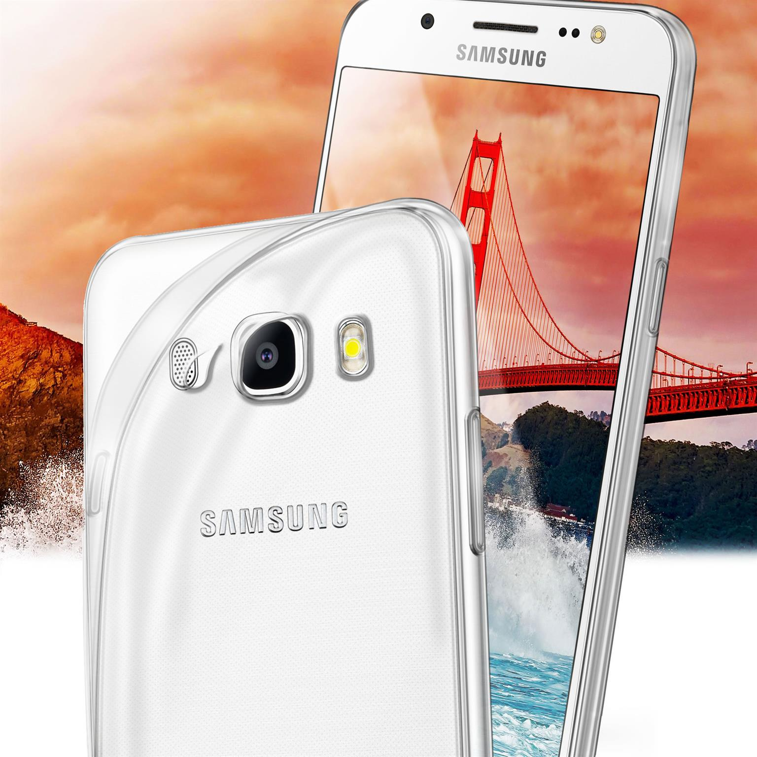 Samsung, J5 Aero (2016), Galaxy Case, Backcover, MOEX Crystal-Clear