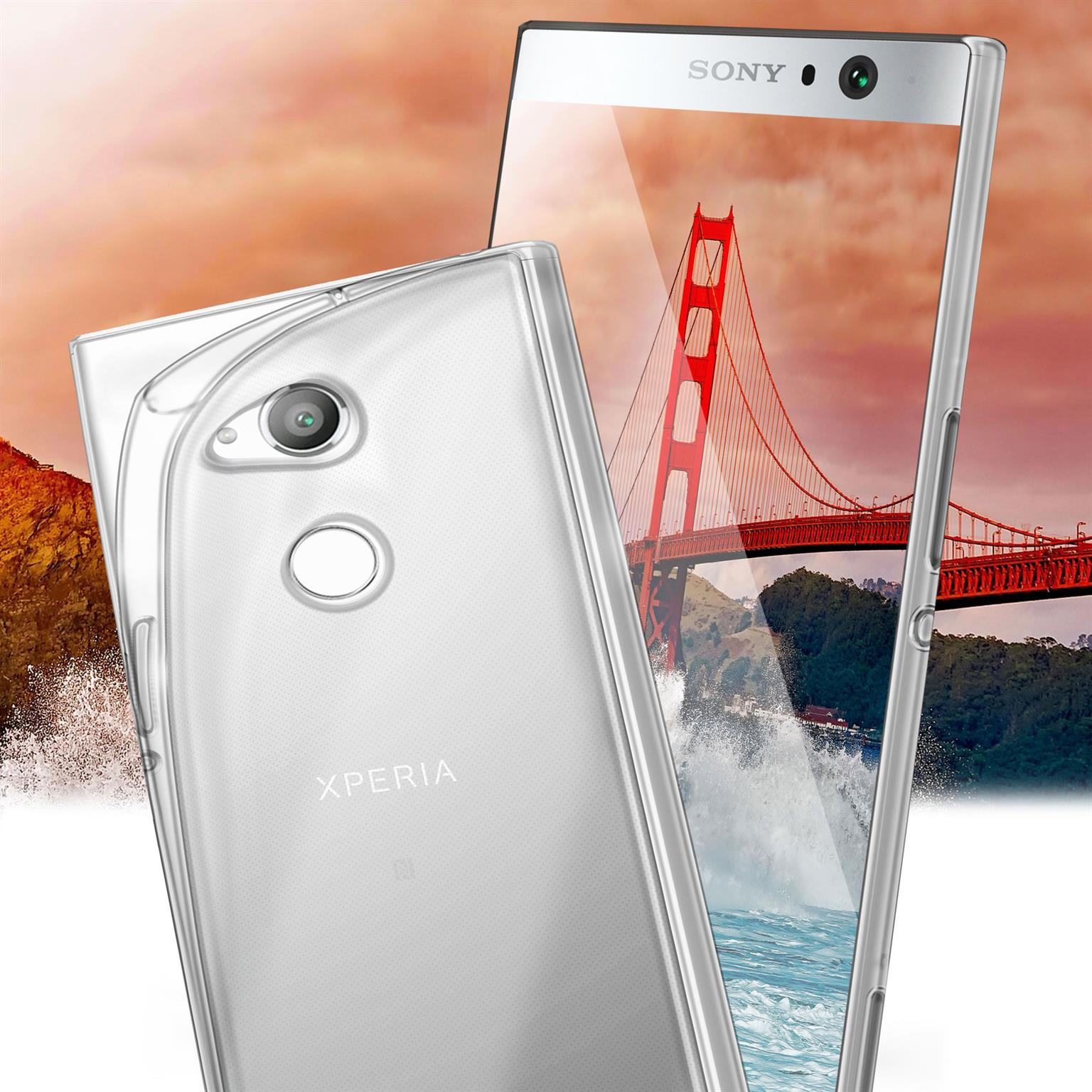 MOEX Aero Case, Backcover, Sony, Crystal-Clear Xperia XA2