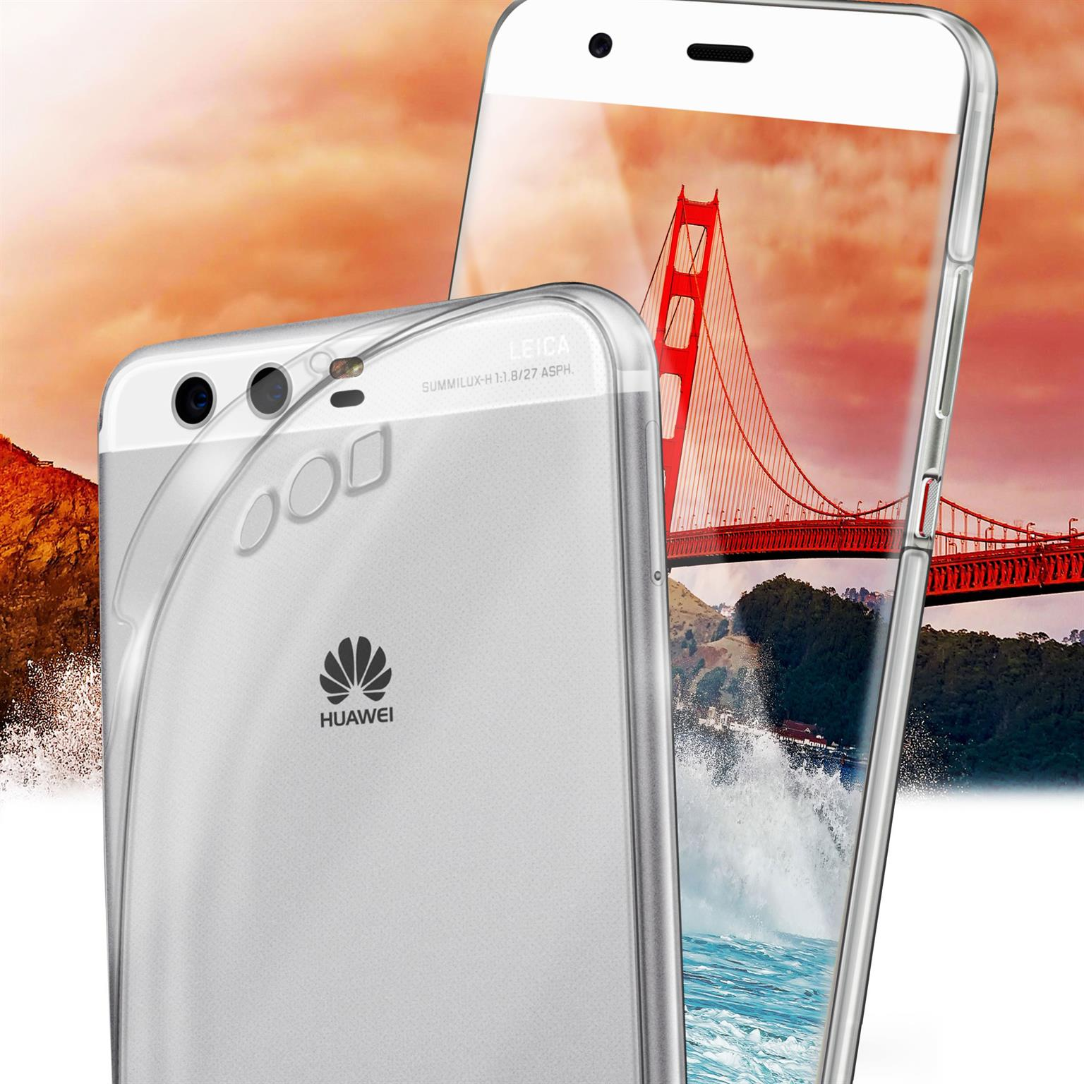 MOEX Aero Case, Backcover, P10, Crystal-Clear Huawei