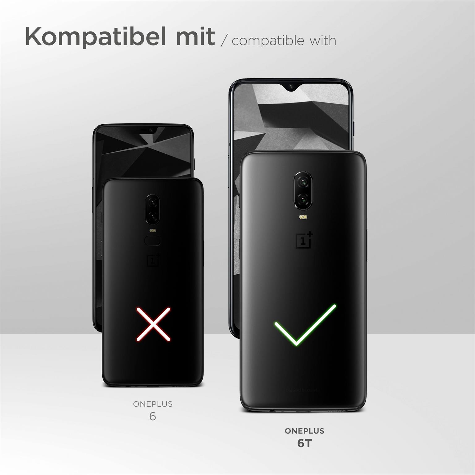 Bild zeigt Smartphones mit schwarzen Hüllen. Ein Telefon hat ein grünes Häkchen, andere rote X.