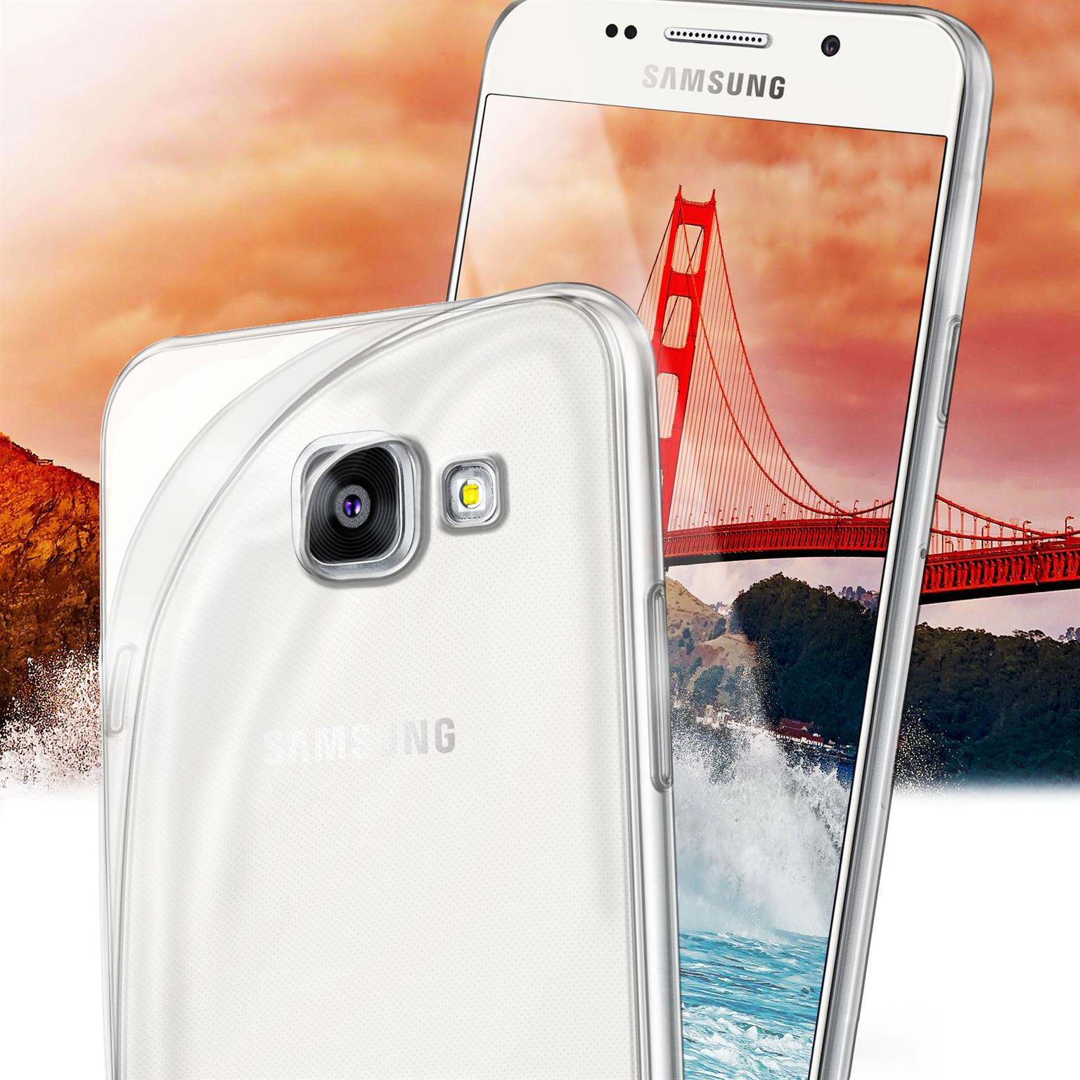 Samsung, A5 Backcover, Aero Crystal-Clear Galaxy Case, MOEX (2016),