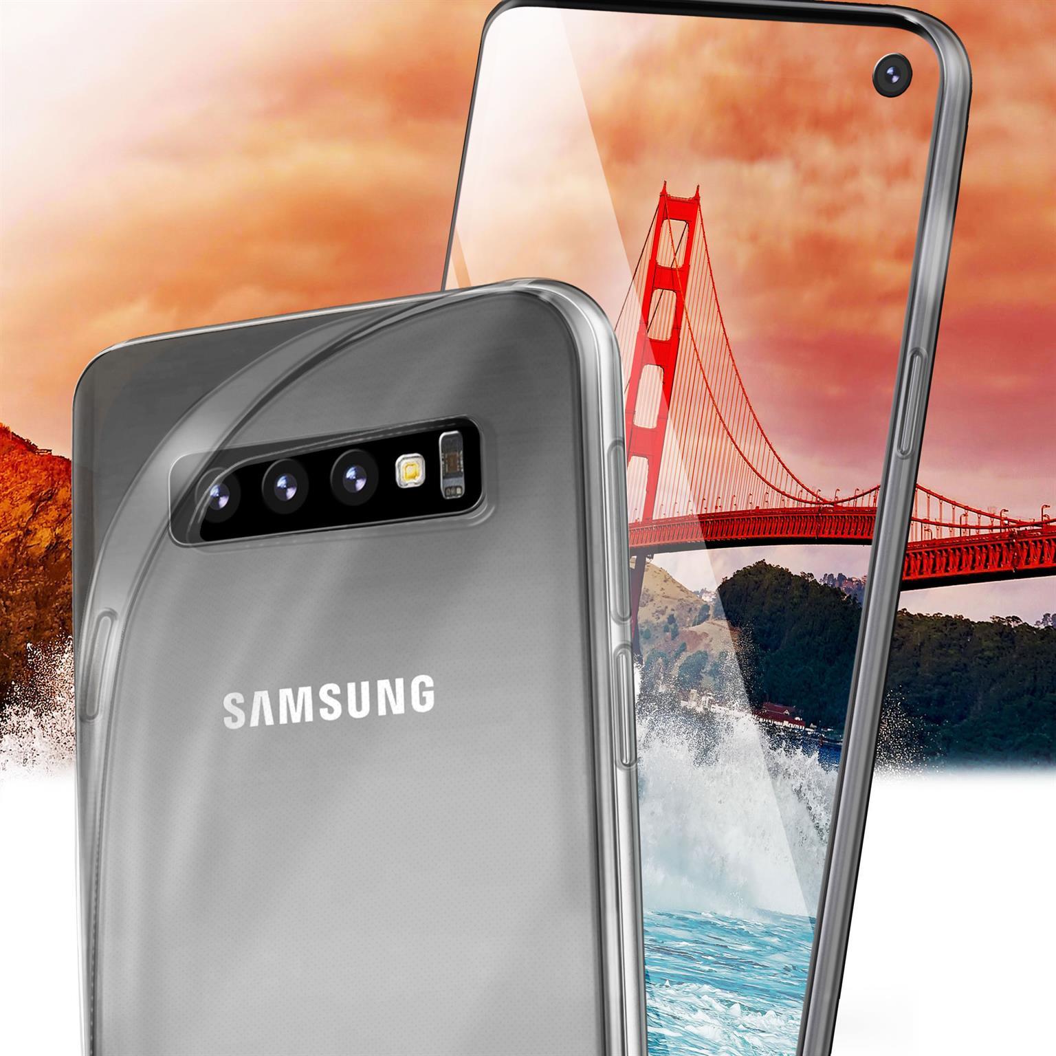 Case, Aero Samsung, Crystal-Clear S10, Galaxy Backcover, MOEX