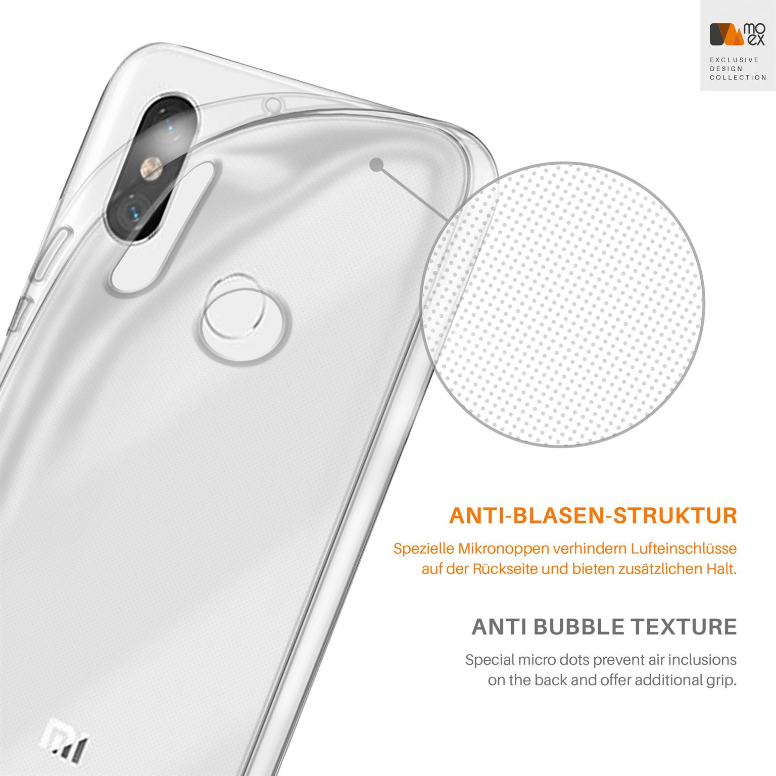 Xiaomi, Case, Aero Crystal-Clear Mi A2, Backcover, MOEX