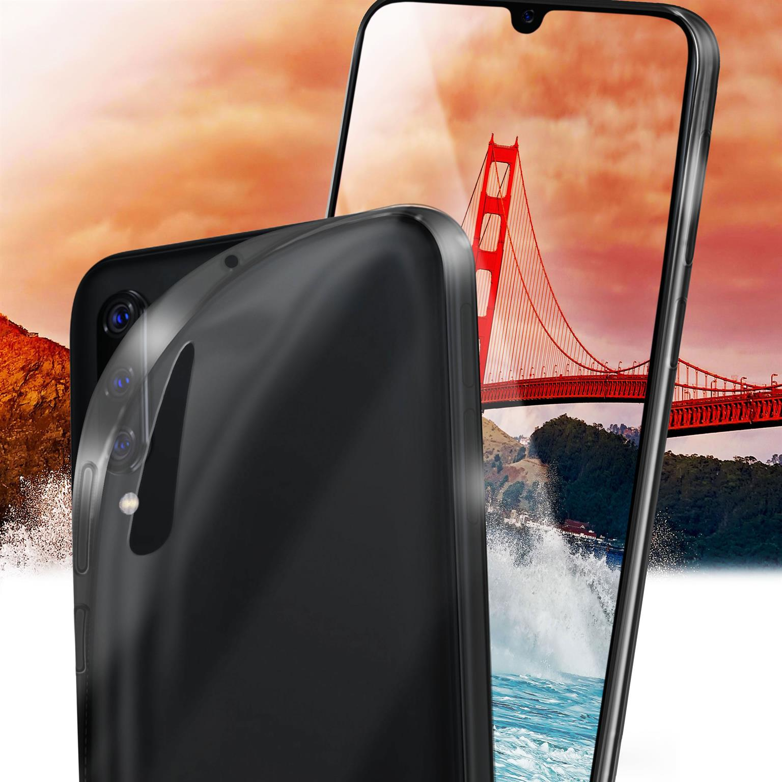 MOEX Aero Backcover, Mi Case, Xiaomi, 9 Crystal-Clear Lite
