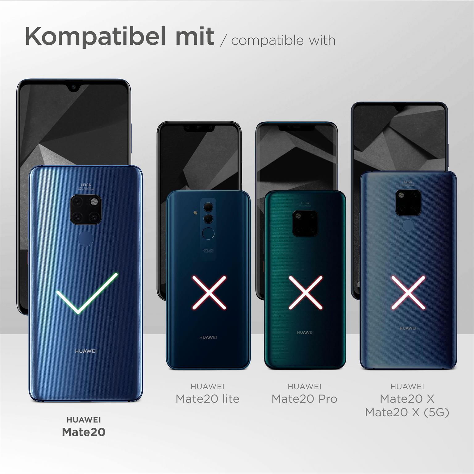 Verschiedene Nokia-Telefone: einige mit rotem X, andere mit grünem Haken, zeigen Gerätekompatibilität.