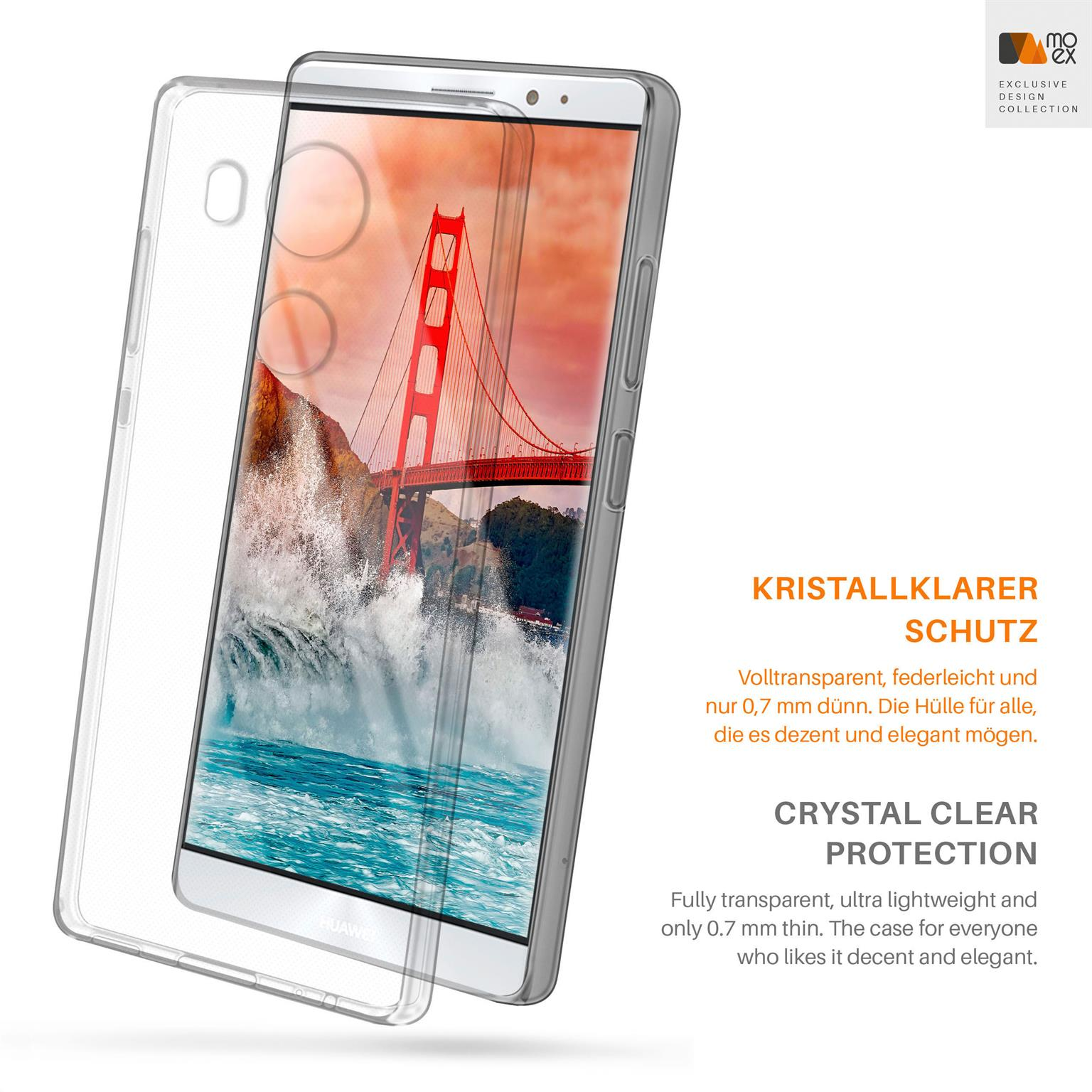 MOEX Aero Case, Backcover, Huawei, Mate Crystal-Clear 8