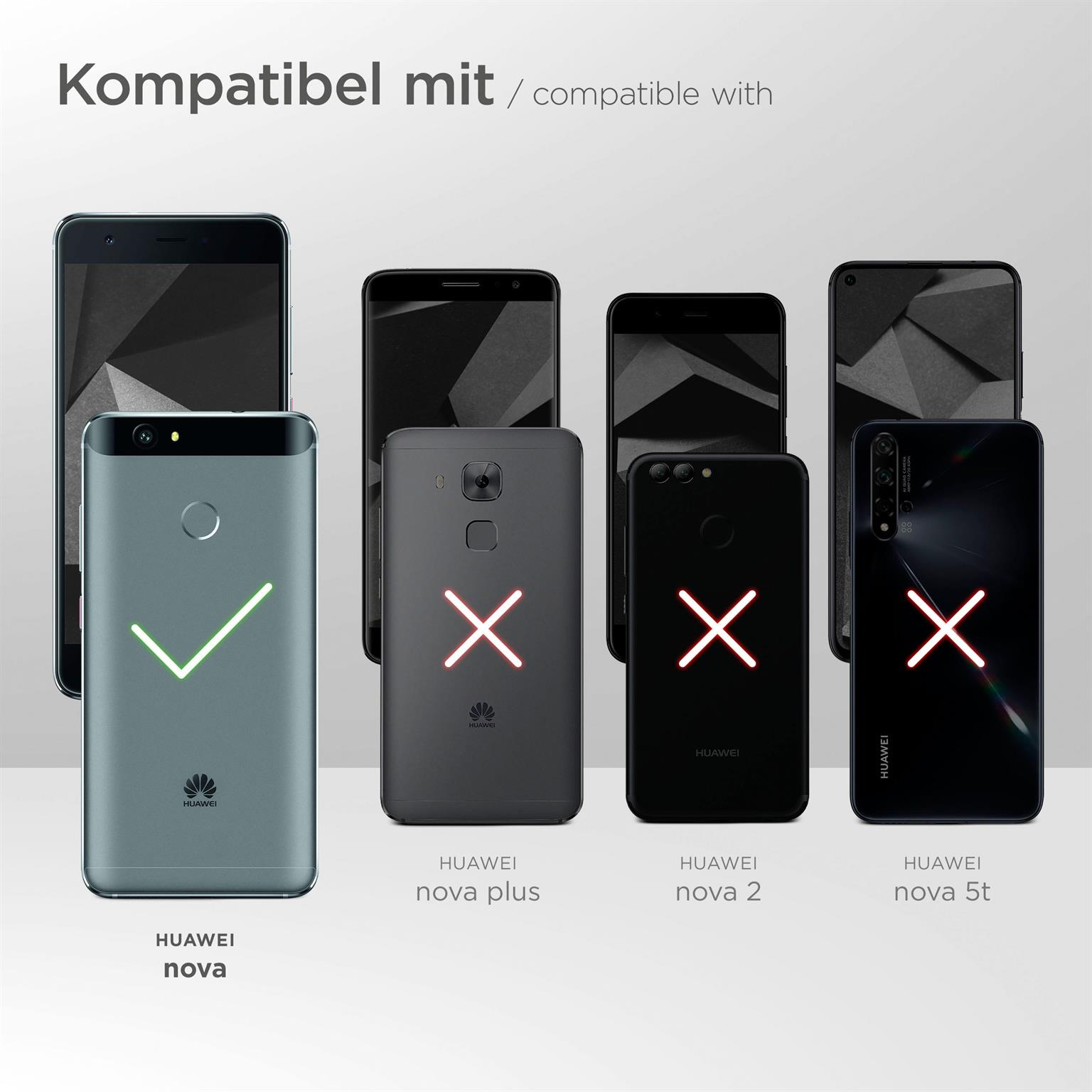 Telefone, die mit einem Huawei Nova-Telefon kompatibel sind. Das Nova ist das einzig kompatible.