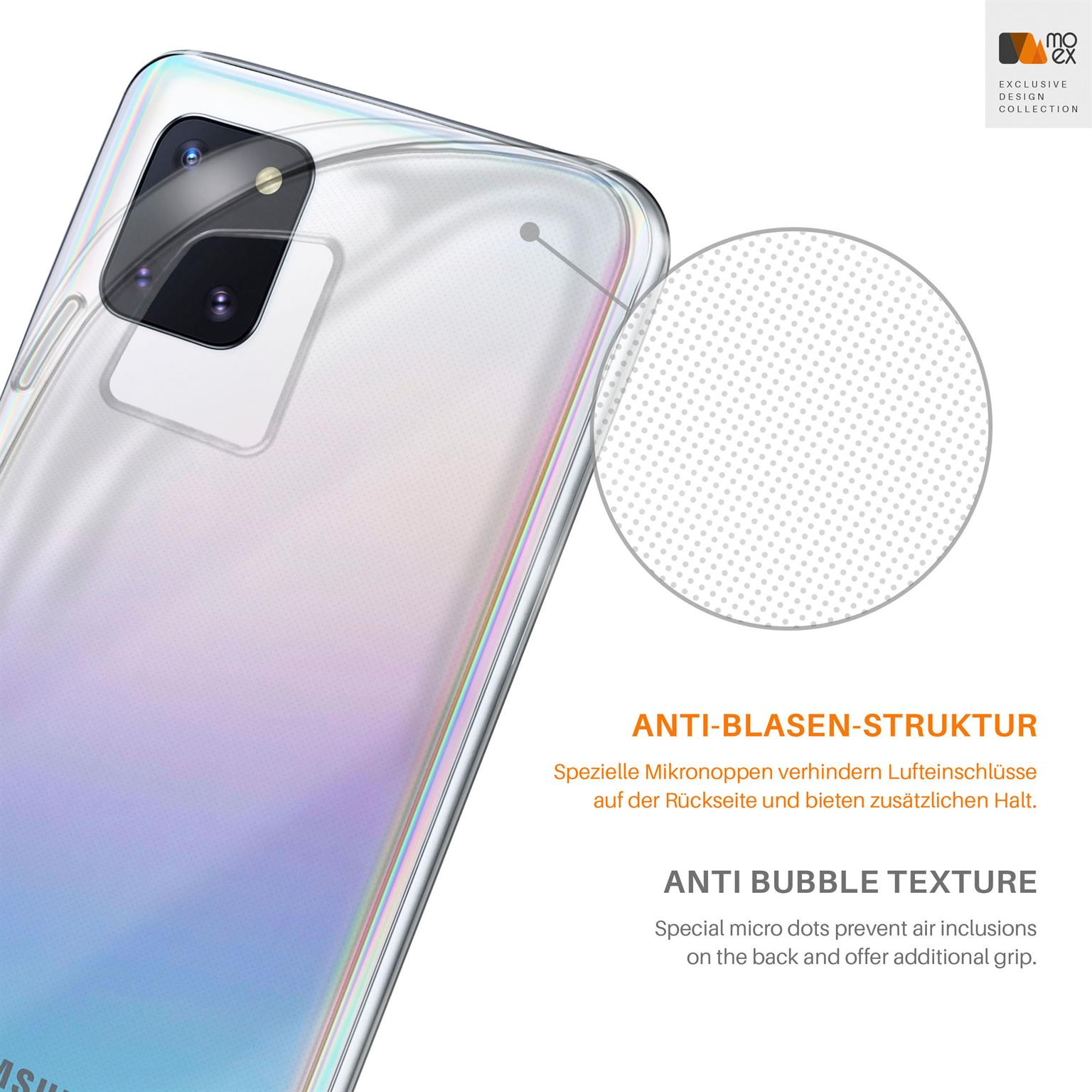 MOEX Aero Case, Galaxy 10 Backcover, Lite, Samsung, Crystal-Clear Note