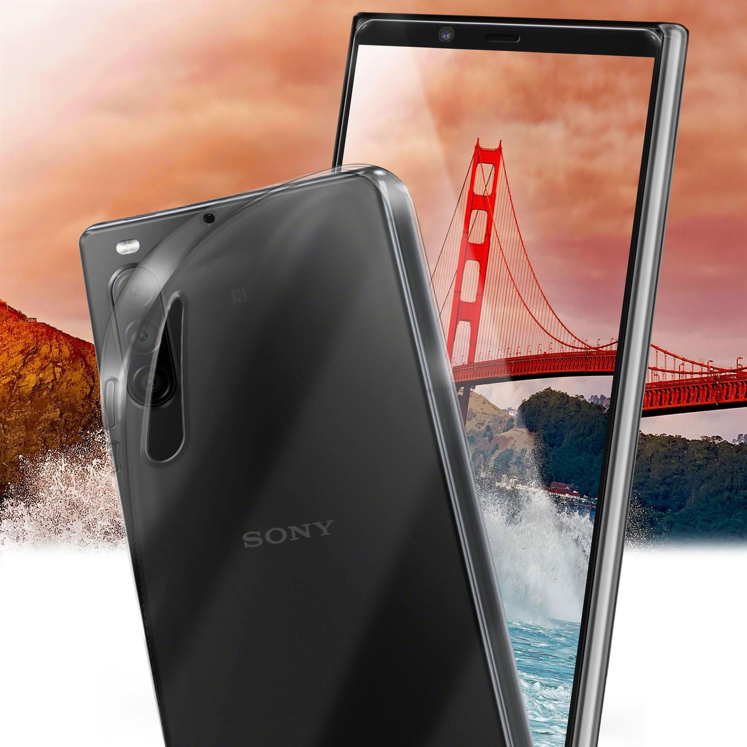 MOEX Aero Case, Backcover, Sony, Crystal-Clear II, Xperia 10