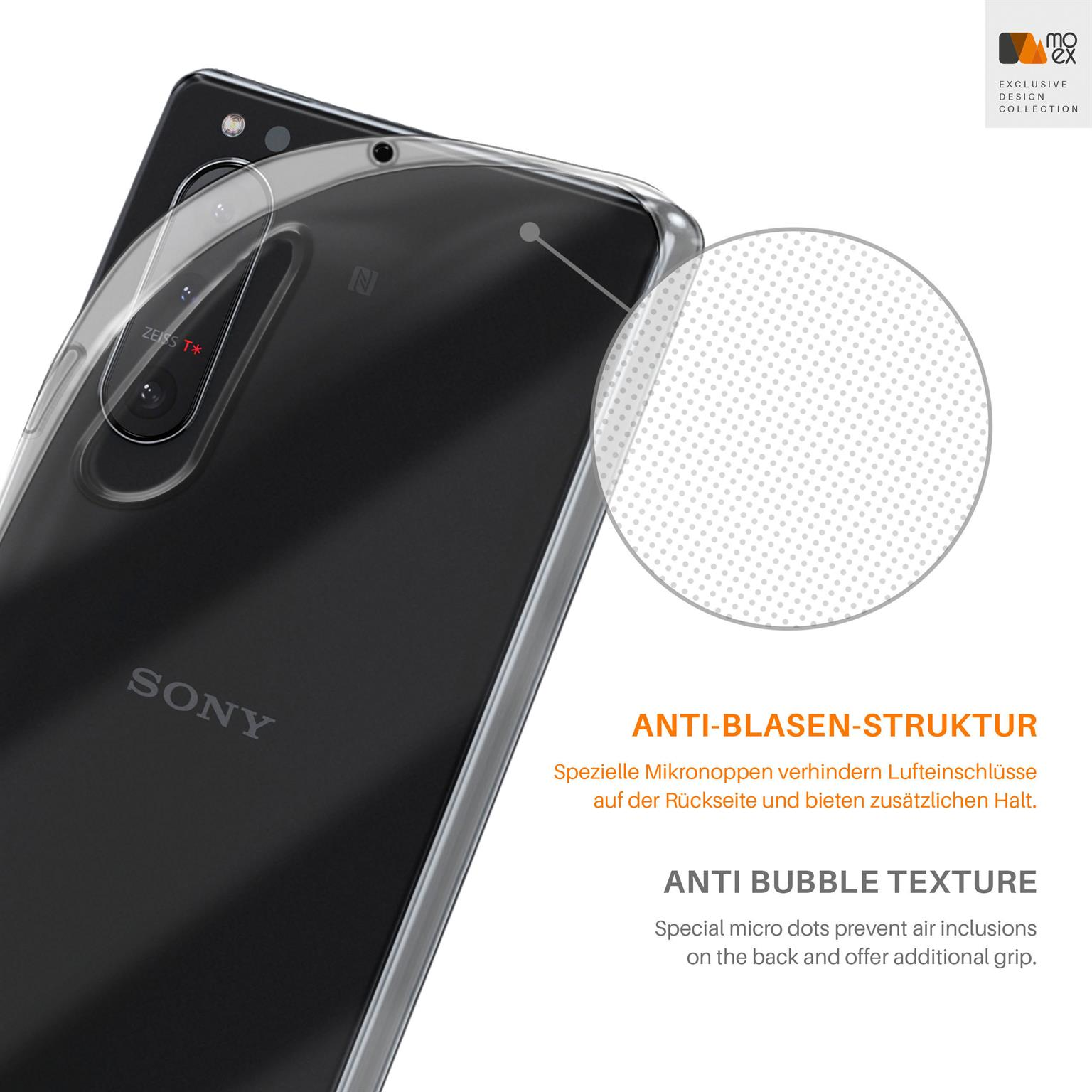 MOEX Aero Case, Crystal-Clear Sony, II, 5 Xperia Backcover